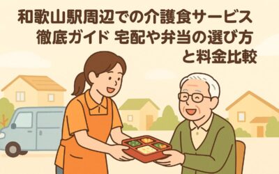 和歌山駅周辺での介護食サービス徹底ガイド|宅配や弁当の選び方と料金比較