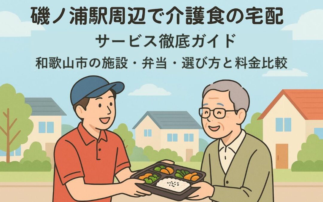 磯ノ浦駅周辺で介護食の宅配サービス徹底ガイド｜和歌山市の施設・弁当・選び方と料金比較
