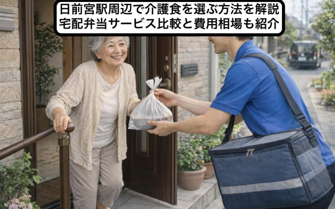 日前宮駅周辺で介護食を選ぶ方法を解説｜宅配弁当サービス比較と費用相場も紹介
